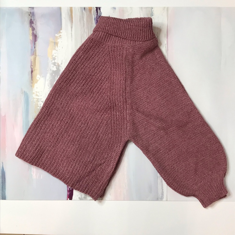 Easel Off Shoulder Knit Sweater